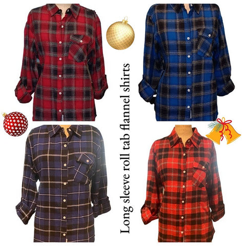 NEW ARRIVALS : LADIES FLANNEL SHIRTS