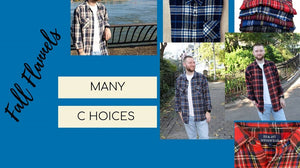 Men's Flannel and Dress Shirts