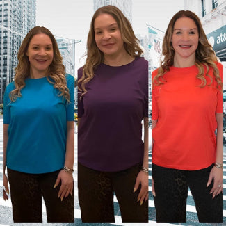 Ladies short sleeves,crew neck 100% cotton T shirt.Style 102