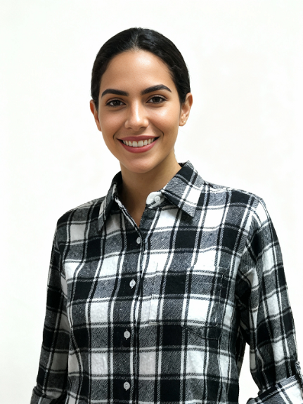 Ladies Long Sleeve Roll Tab Brushed Flannel Shirt. Black/ White plaid. Style# 9347